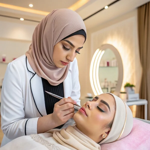 سارا قدری خدمات آموزش اکستنشن مژه تار به تار در مشهد سناباد