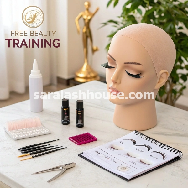 سارا قدری خدمات آموزش اکستنشن مژه در مشهد طبرسی
