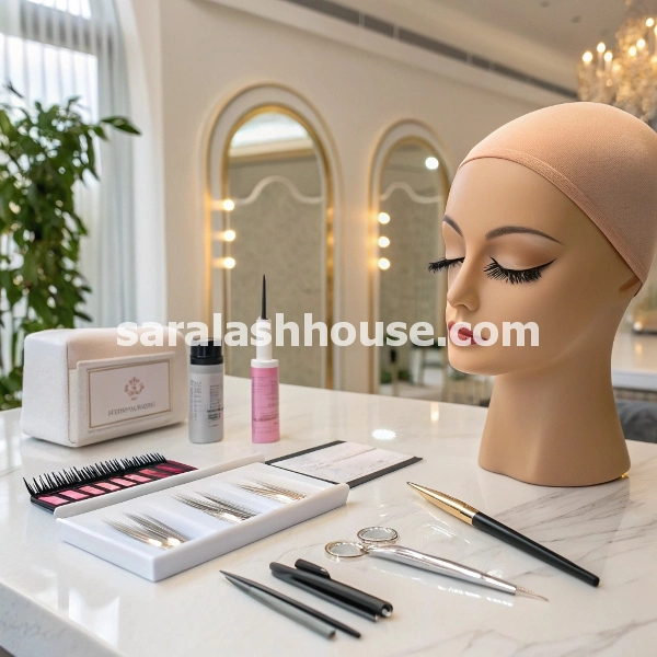 سارا قدری خدمات آموزش اکستنشن مژه در مشهد هاشمیه