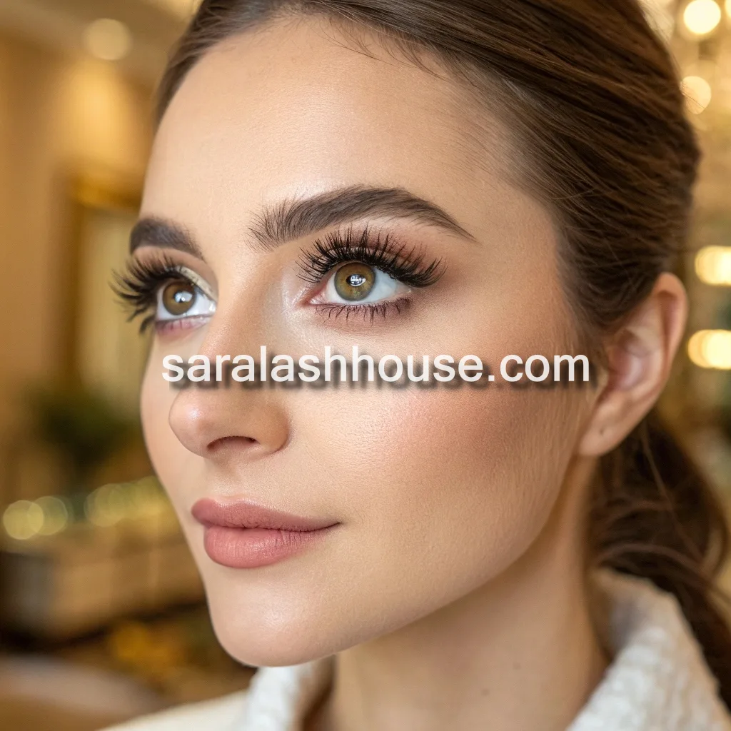 عکس سارا قدری خدمات آموزش کاشت و اکستنشن مژه با مدرک فنی حرفه ای در مشهد بلوار استقلال